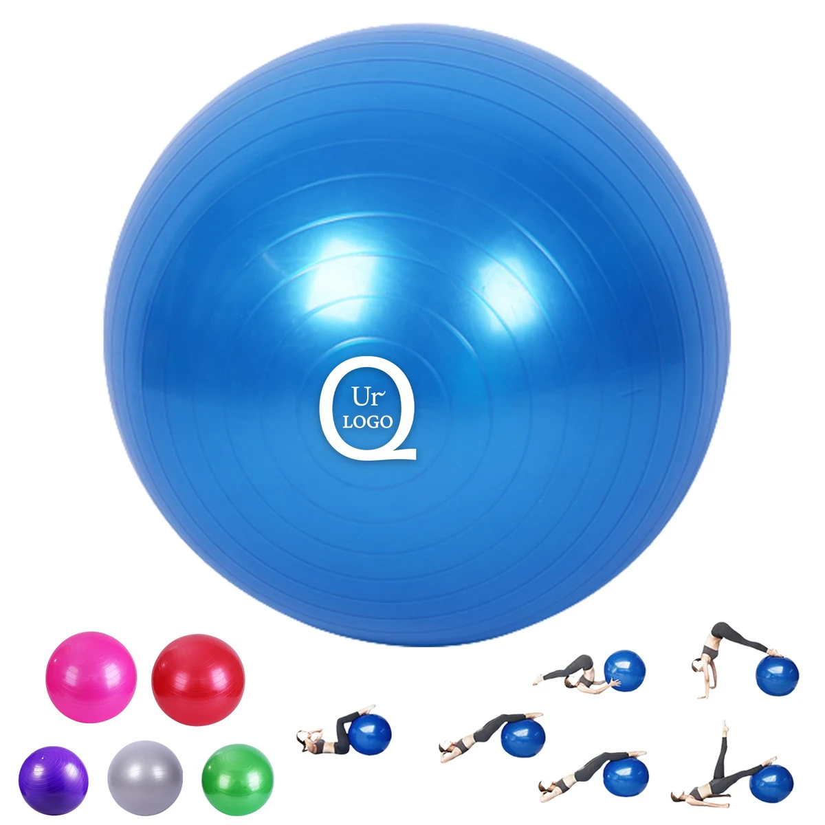 25.6 Inch Diameter Pvc Exercise Ball 1