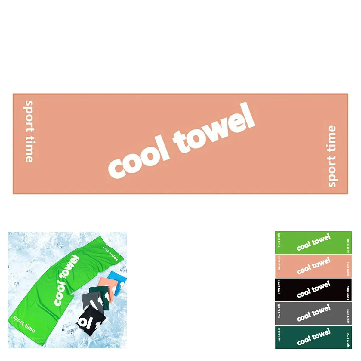 Polyester Reusable Cold Relief Towel 1