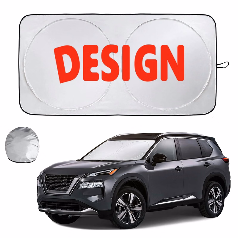 Foldable Car Windshield Sunshade MOQ 25PCS