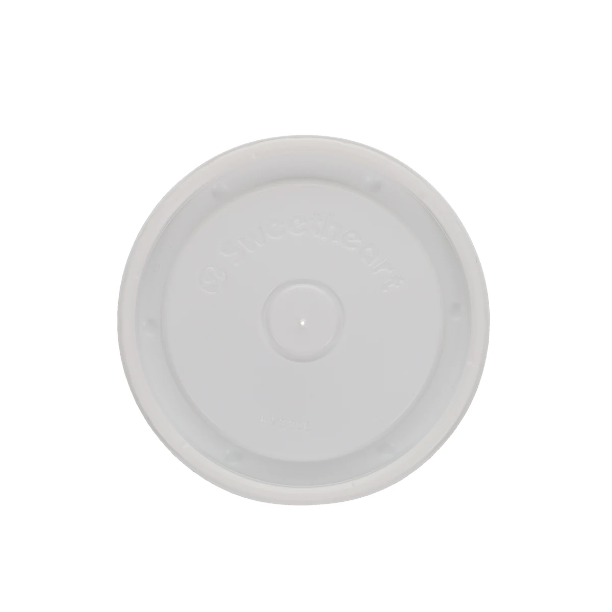 6/8/10 oz Food Container Paper Vented Lid White 1