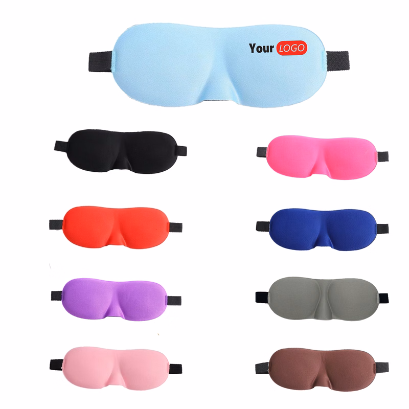 Logo-Printed Stereo Sleep Eye Mask