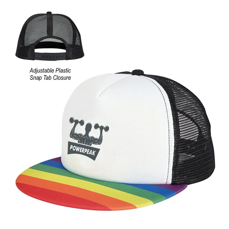 Rainbow Trucker Cap 1