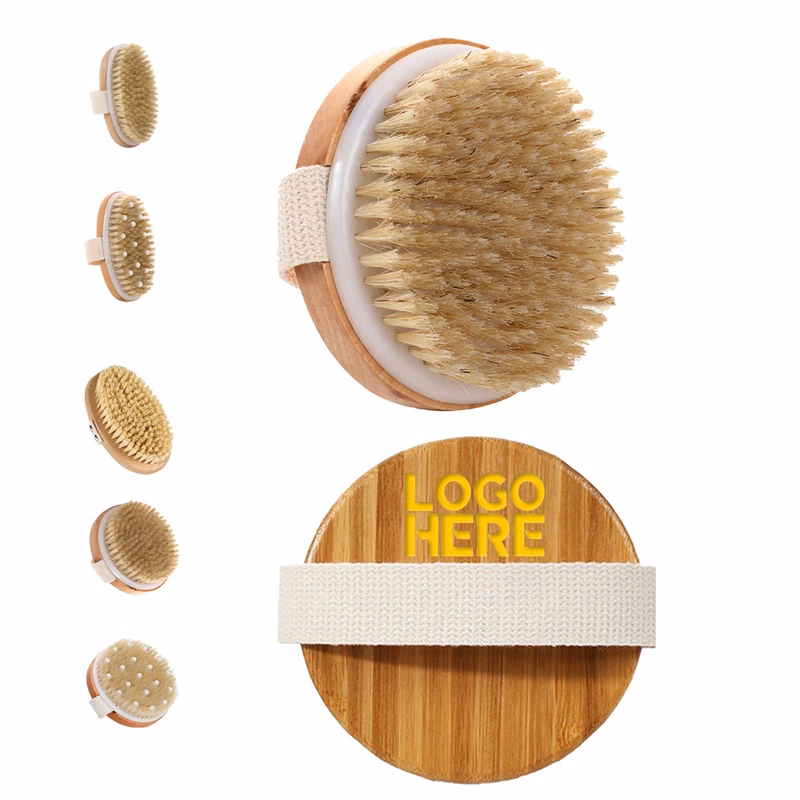 Short Wooden Bath Brush