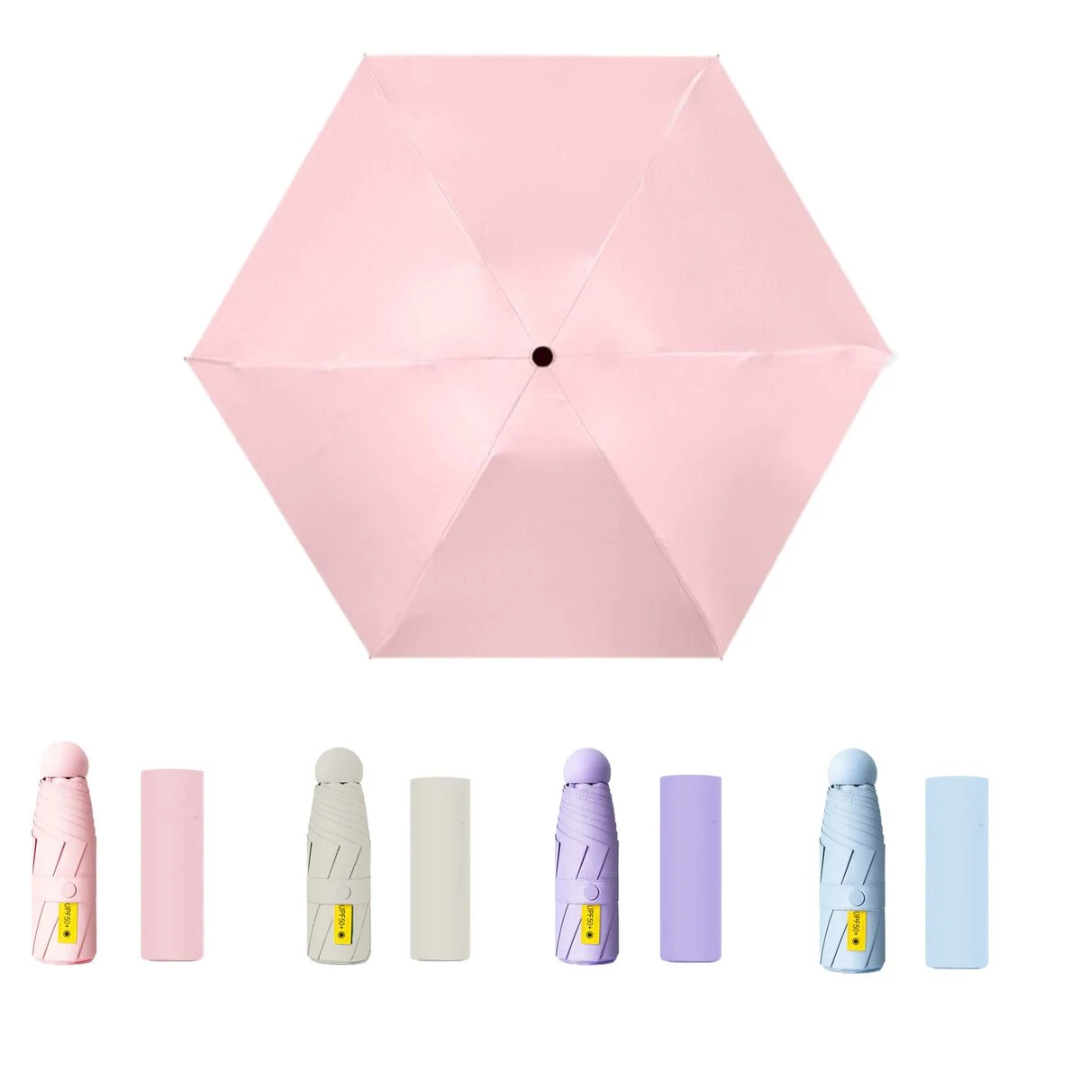 MOQ 50 Foldable Sun And Rain Umbrella 1