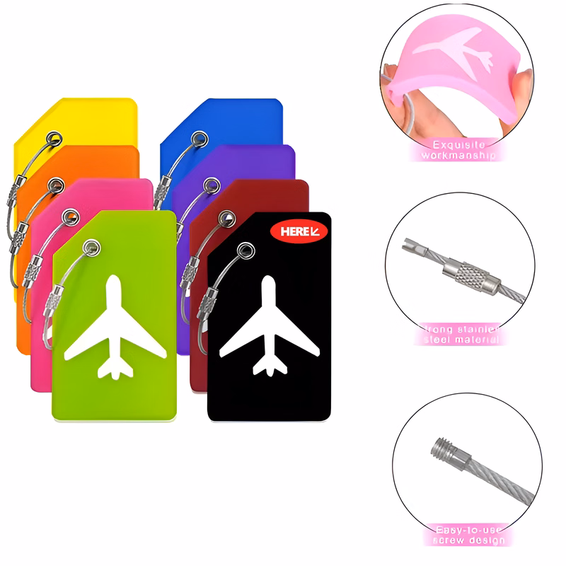 Silicone Luggage Tags