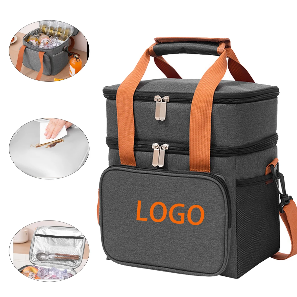 Convenient And Customizable Insulated Meal Bag 1