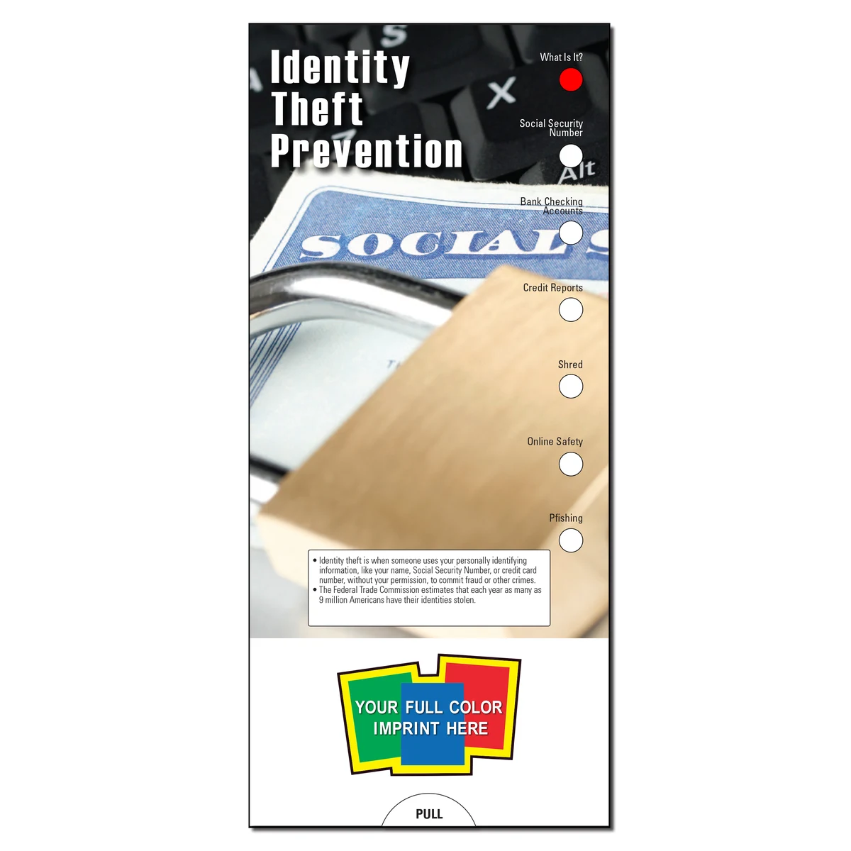 SLIDE CHART - Identity Theft Prevention Slide Chart 1