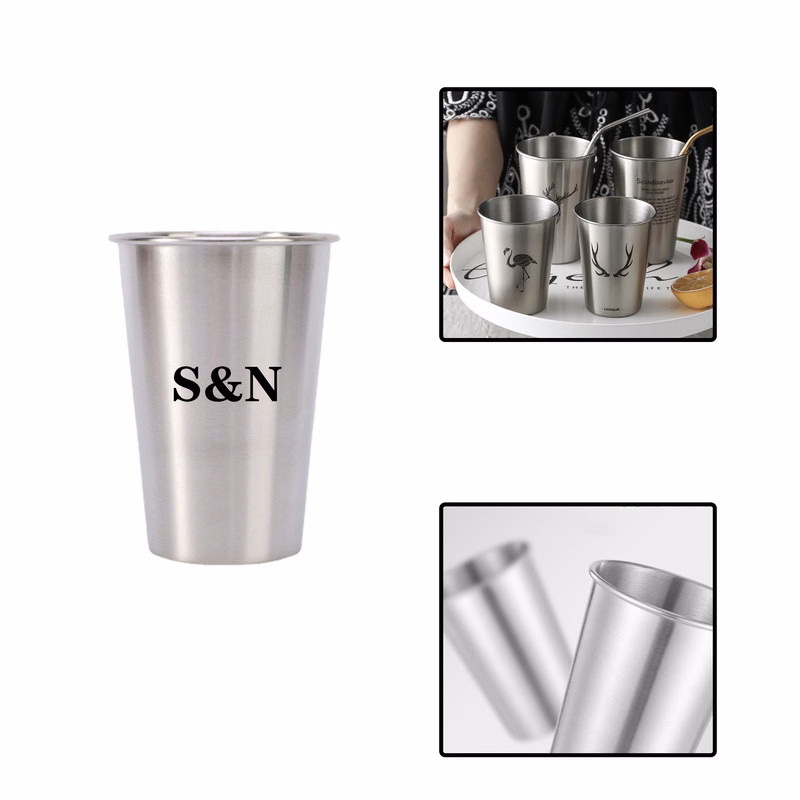 16 oz Large Capacity Stainless Steel Cup