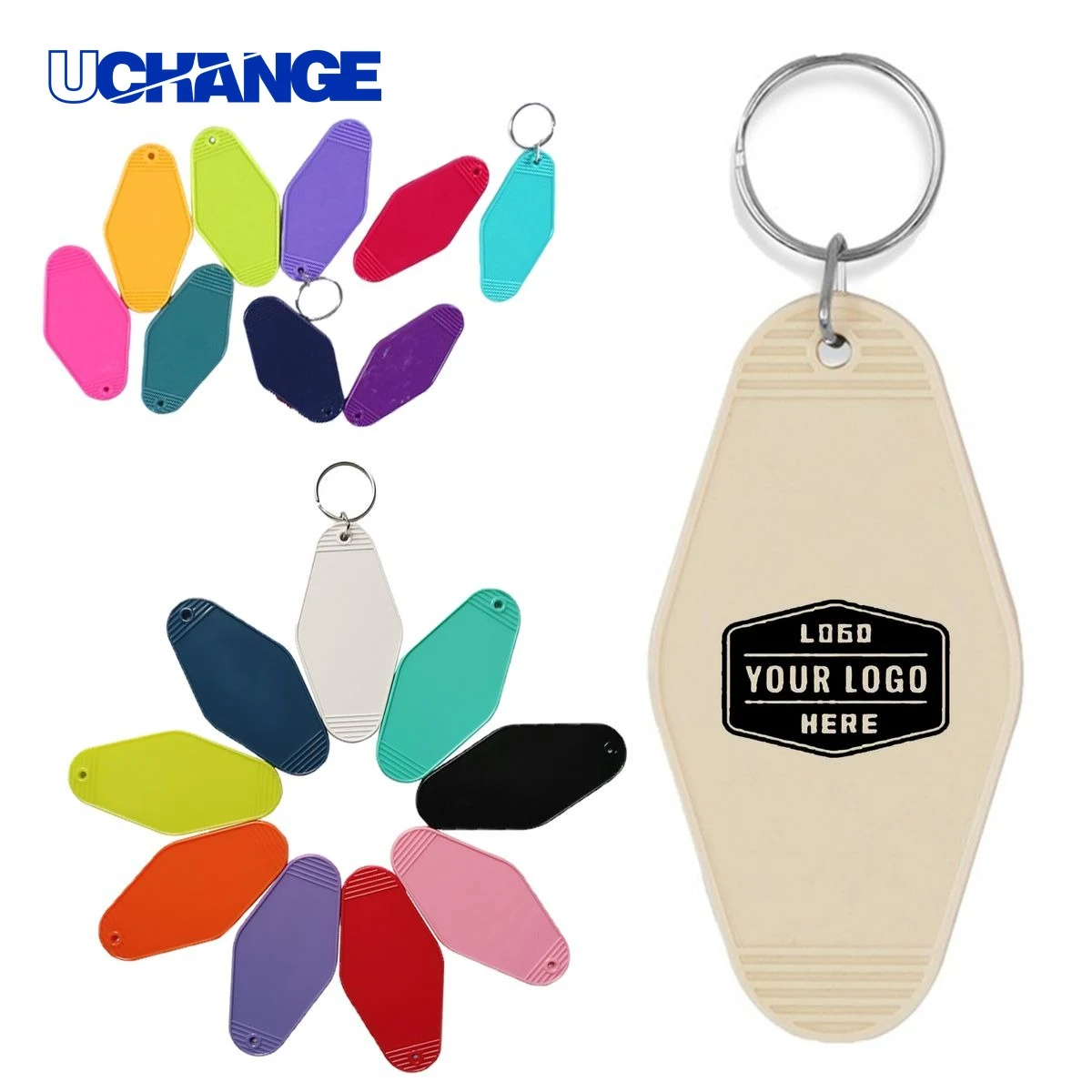 Personalized Motel Key Tag Keychain 1