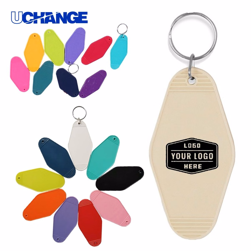 Personalized Motel Key Tag Keychain