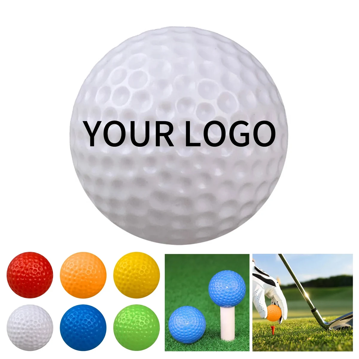 Colorful Golf Balls for Recreational Play 1