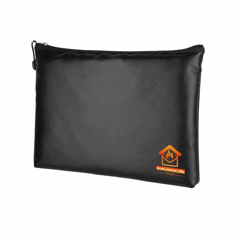 Waterproof And Fireproof Zipper Document Bag