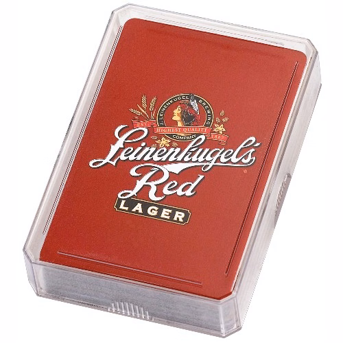 Single Clear Poker Playing Card Box