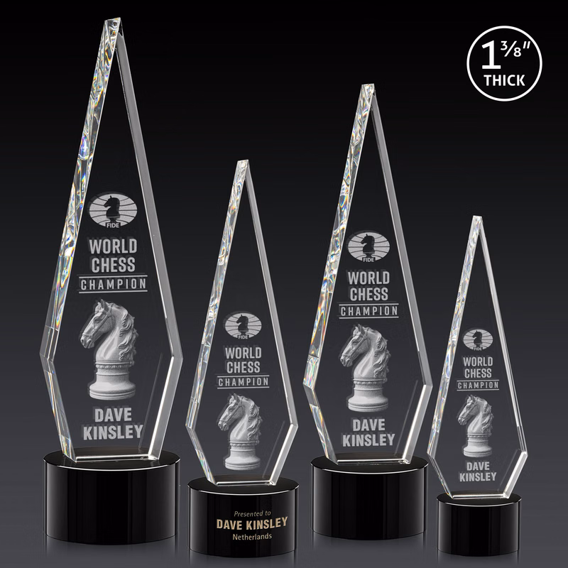Springfield 3D Award on Marvel Base - Black