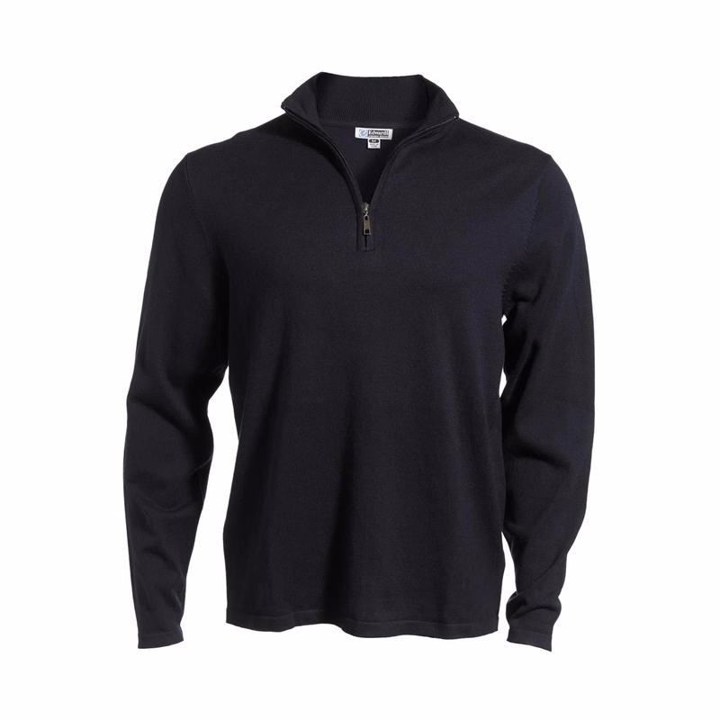 Tri Blend Unisex 1/4 Zip Sweater