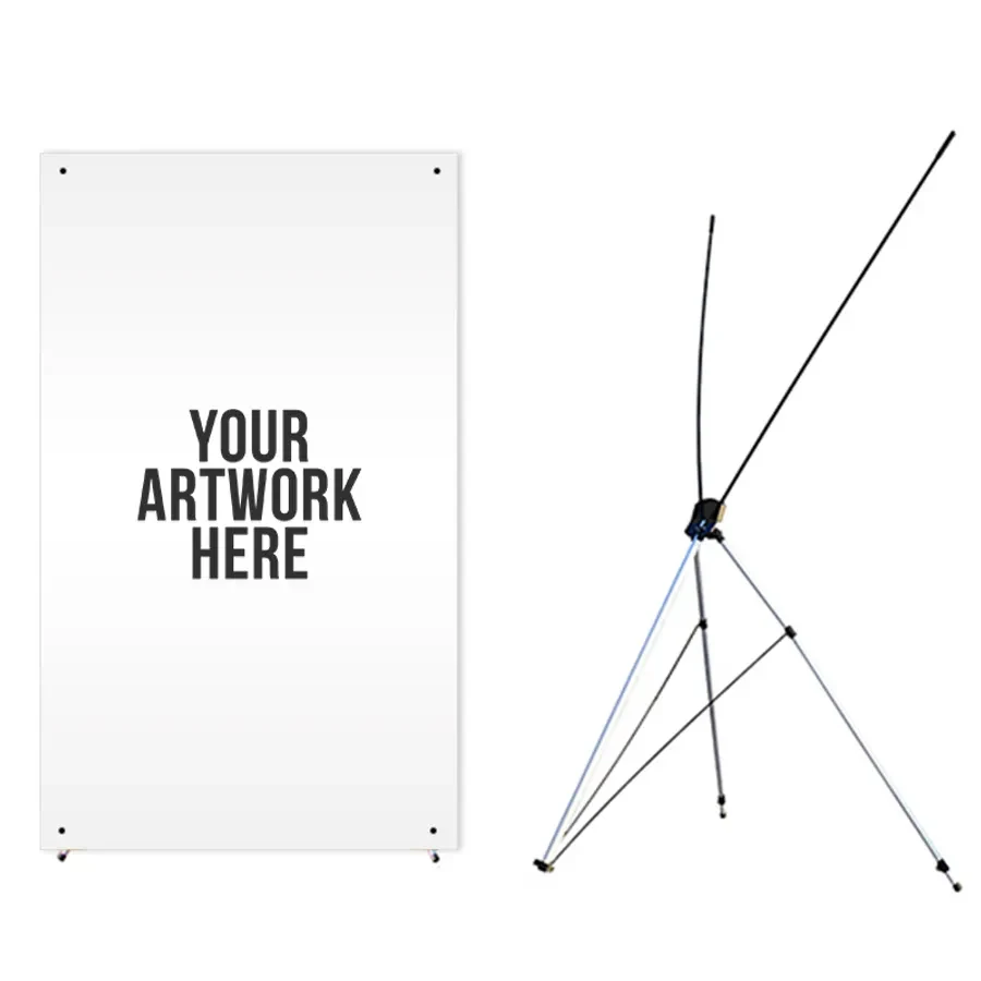 Korean Style X Banner Stands 1