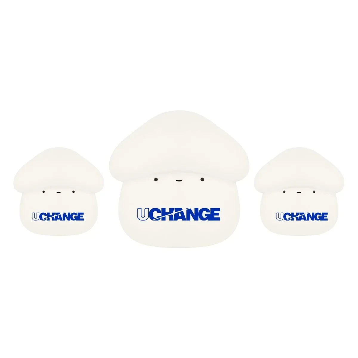 USB Rechargeable Silicone Mushroom Night Light For Nursery 1