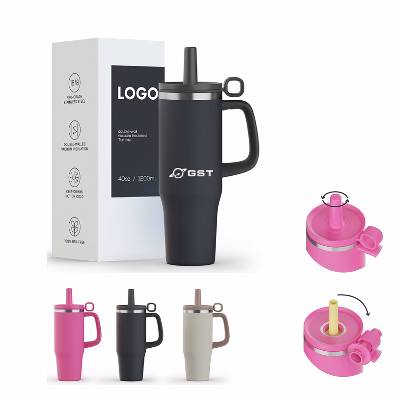 40oz Stainless Steel Insulated Water Bottle
