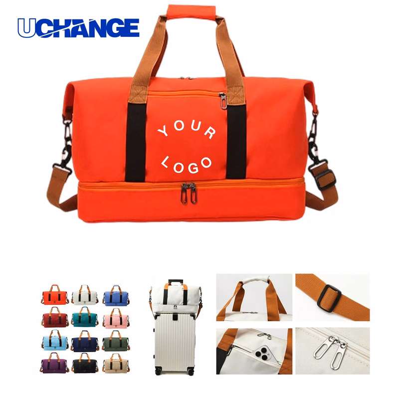Water Resistant Oxford Tote Bag with Shoulder Strap