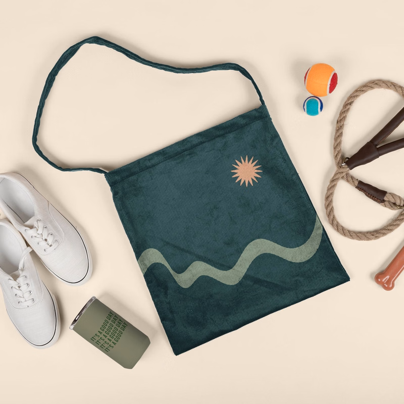 SUNSHINE TOTE - CORDUROY