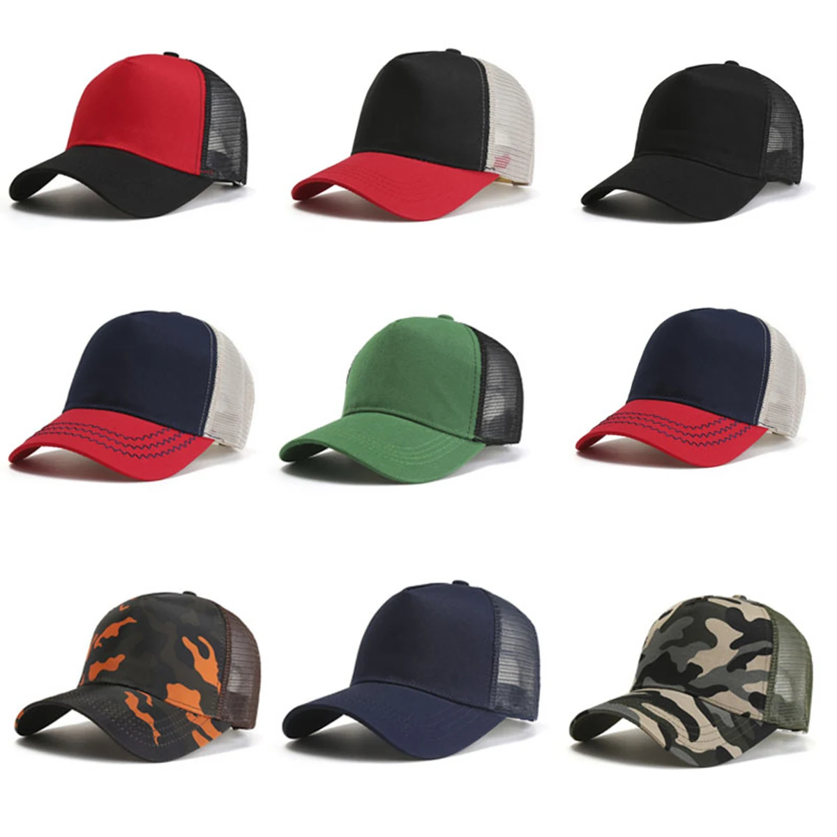 Mesh Back Premium Trucker Cap 1
