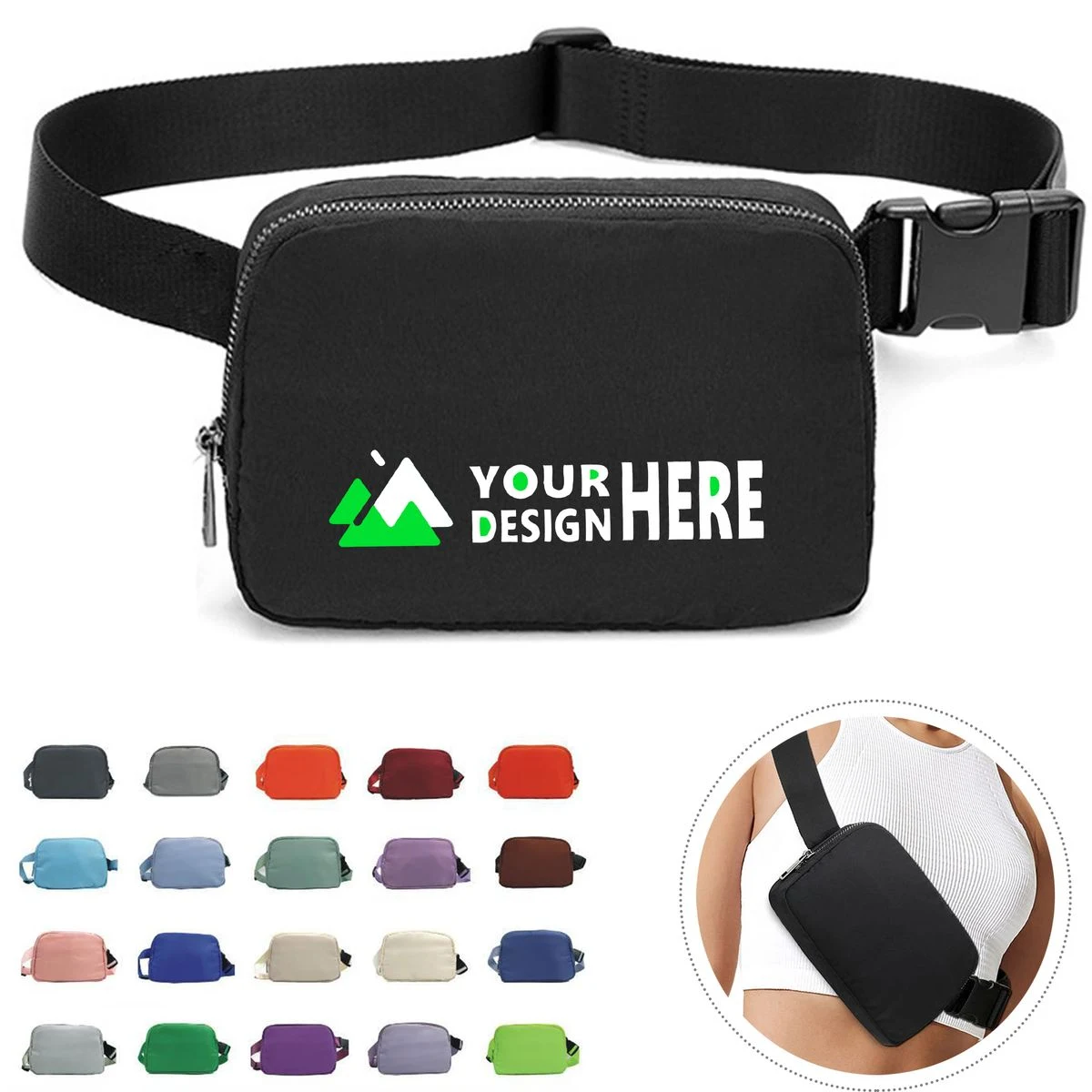 Adjustable Sports Outdoor Waist Bag 1