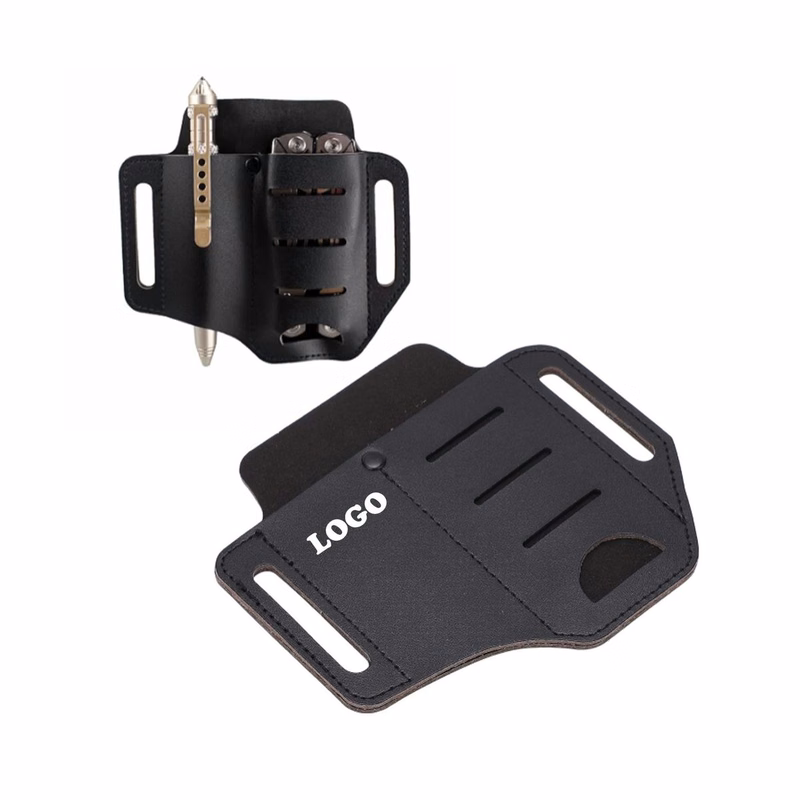 Men's PU Leather EDC Belt Sheath