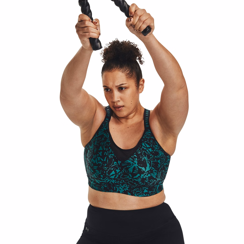 Women's UA Infinity High Printed Sports Bra 