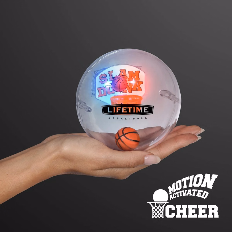 Light-up basketball game