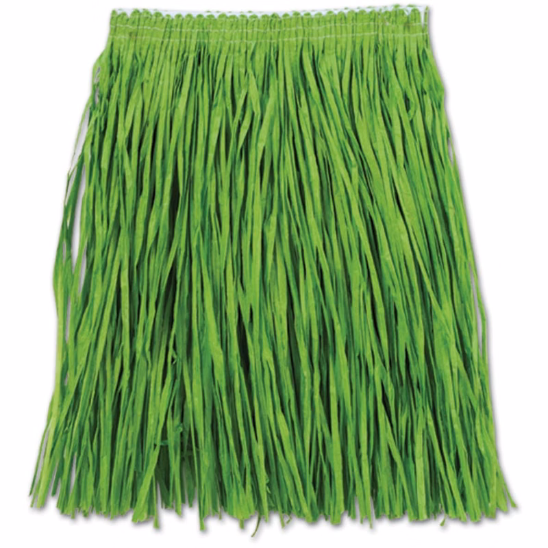 Adult Mini Hula Skirts - Green