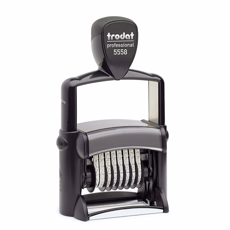 Trodat® Metal Numbering Self Inking Machine Stamp