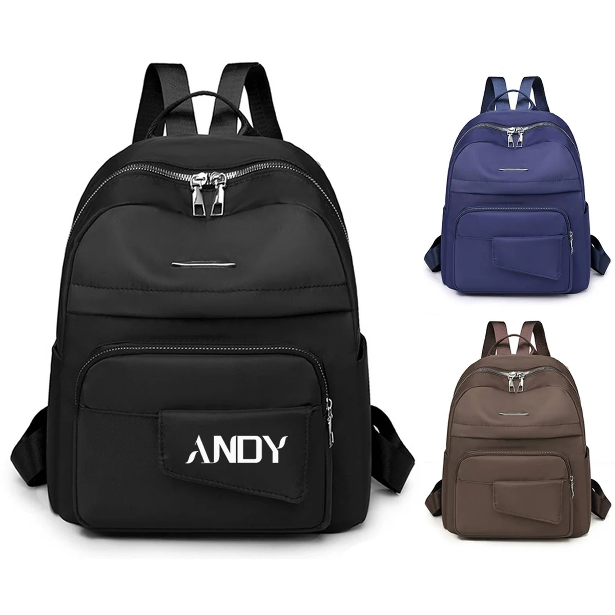 Multi functional nylon travel and work backpack 1