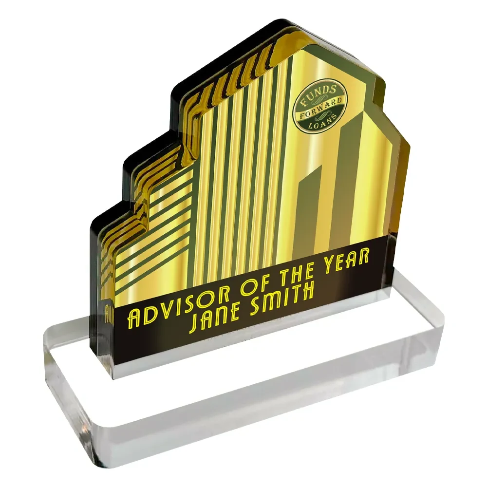 3/4" Custom Full Color Acrylic Awards 1
