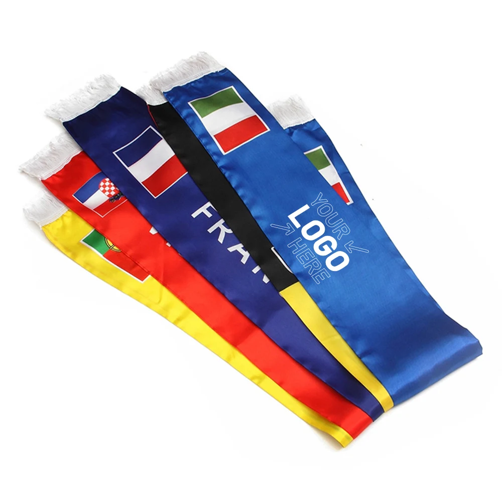 Qatar World Cup National Flag Scarf 1