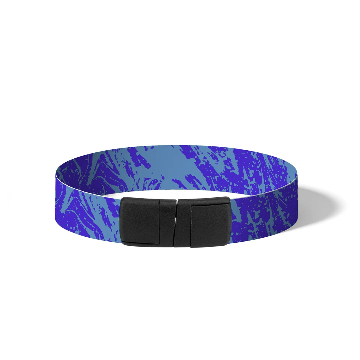 3/4" Oodleband Satin Wristband with Clasp Breakaway 1