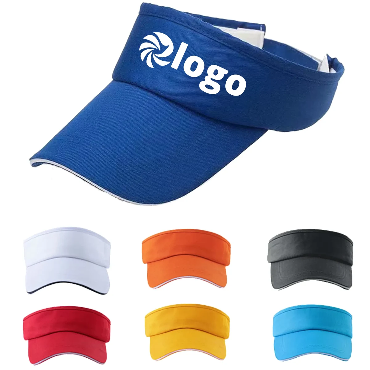 Cotton Tennis Sun Visor 1