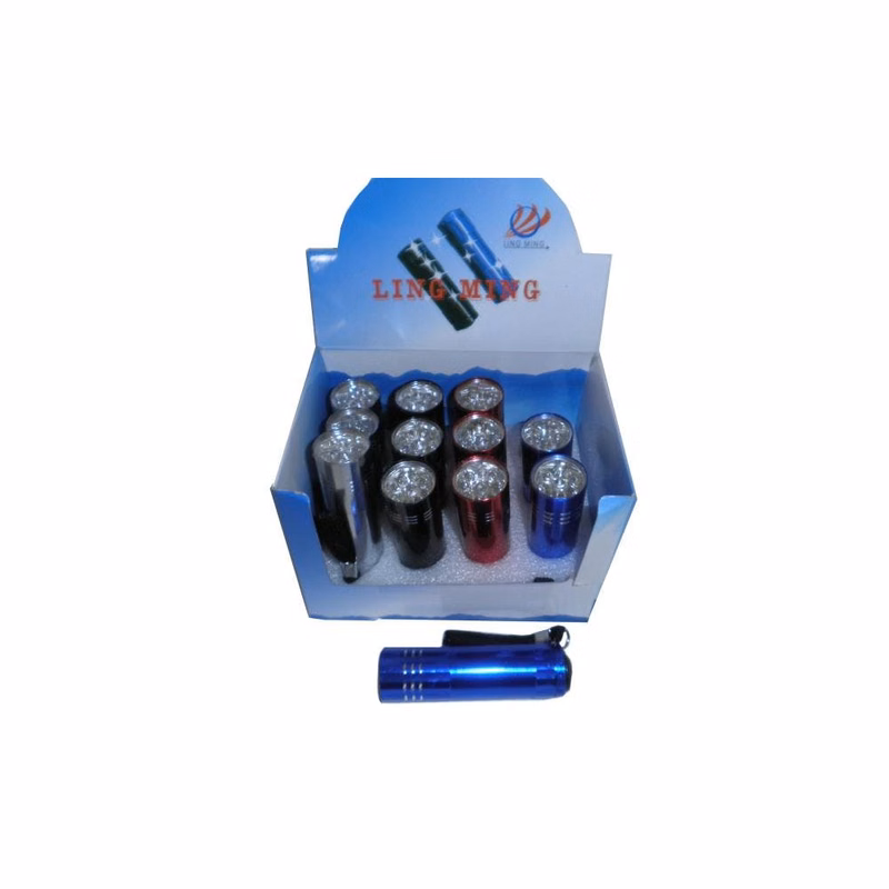 LED Flashlights - Assorted 3 AAA Batteries Required