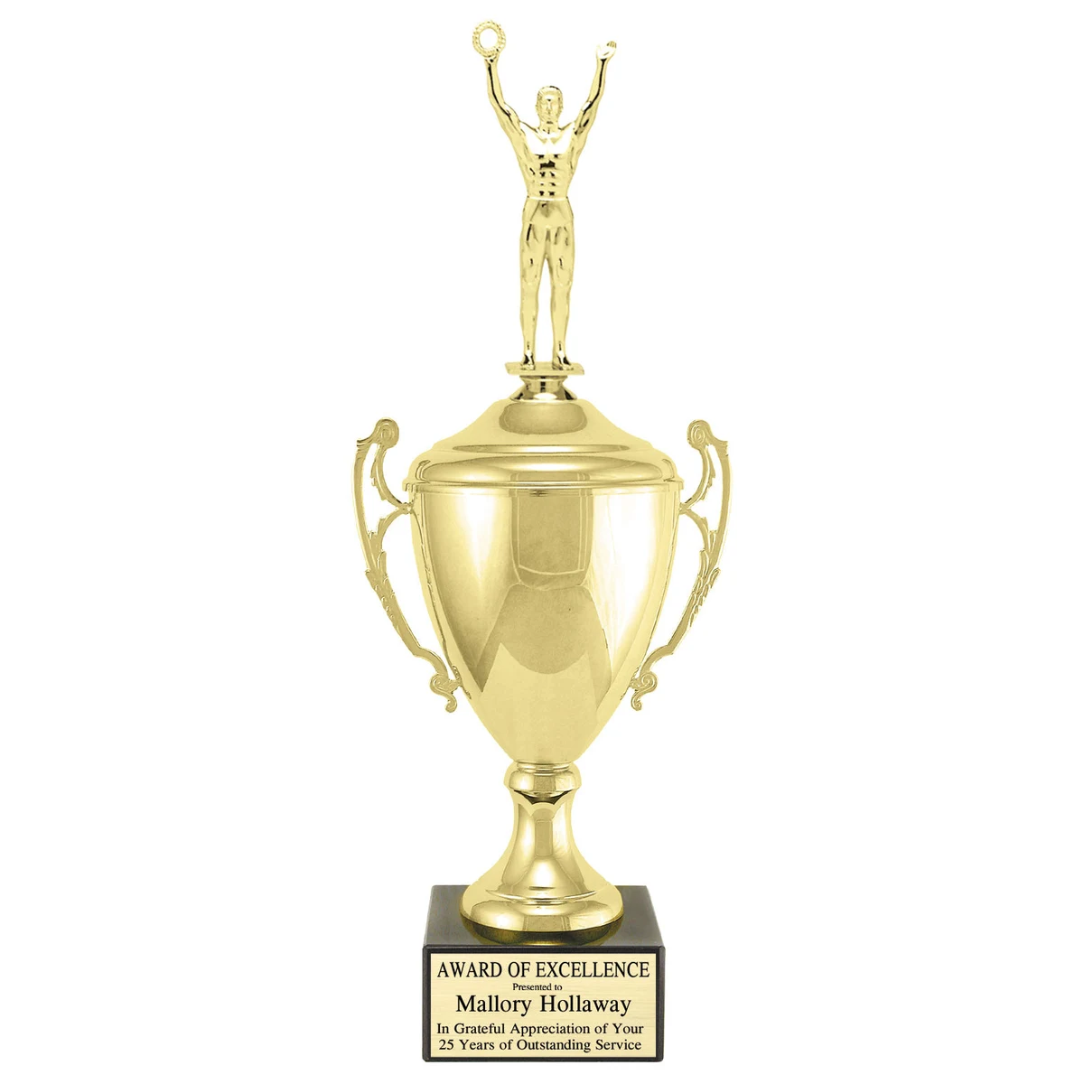 Grand Series Metal Cup With Lid And Figure 1