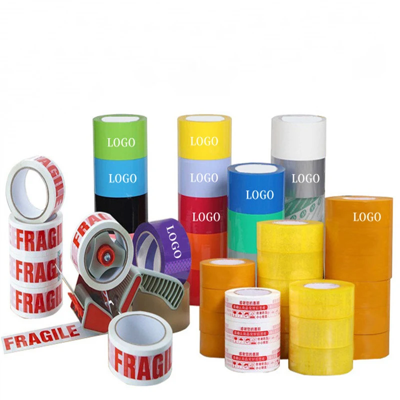55 Yards 2" W Custom Printed BOPP Packing Tape 1