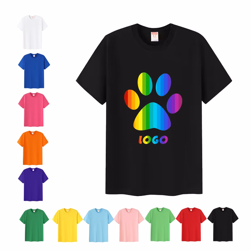 MOQ20 Not Easy To Lose Color Cotton Shirts Full Color