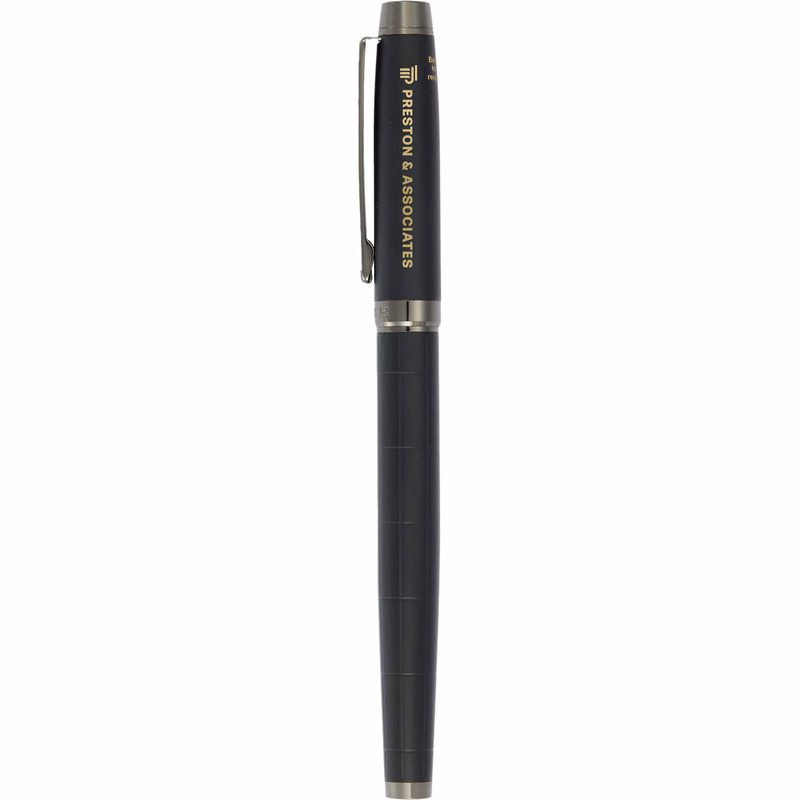 Luxe Recycled Brass Pillar Roller Ball