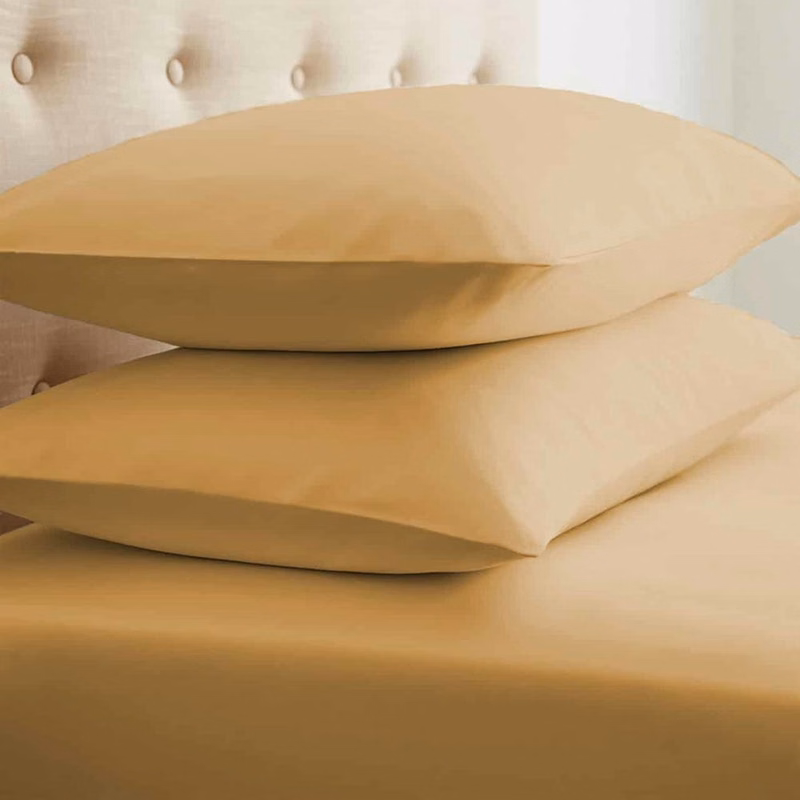 Microfiber Pillowcase Sets - Gold King 2 Pack