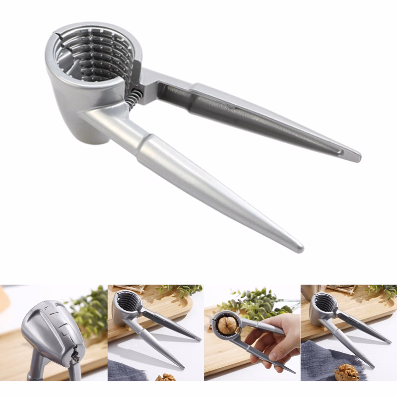 Stainless Steel Lobster Nutcracker Walnut Plier Opener Tool
