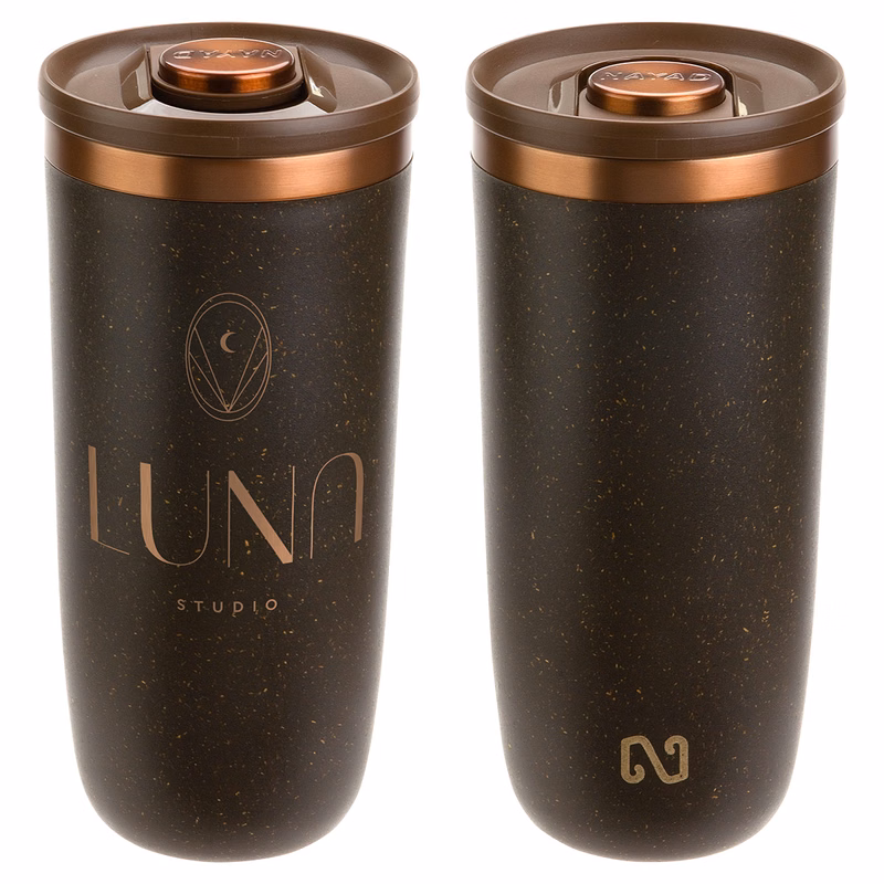 NAYAD® Neo 16 oz Coffee Grounds/Recycled Polypropylene Tumbler