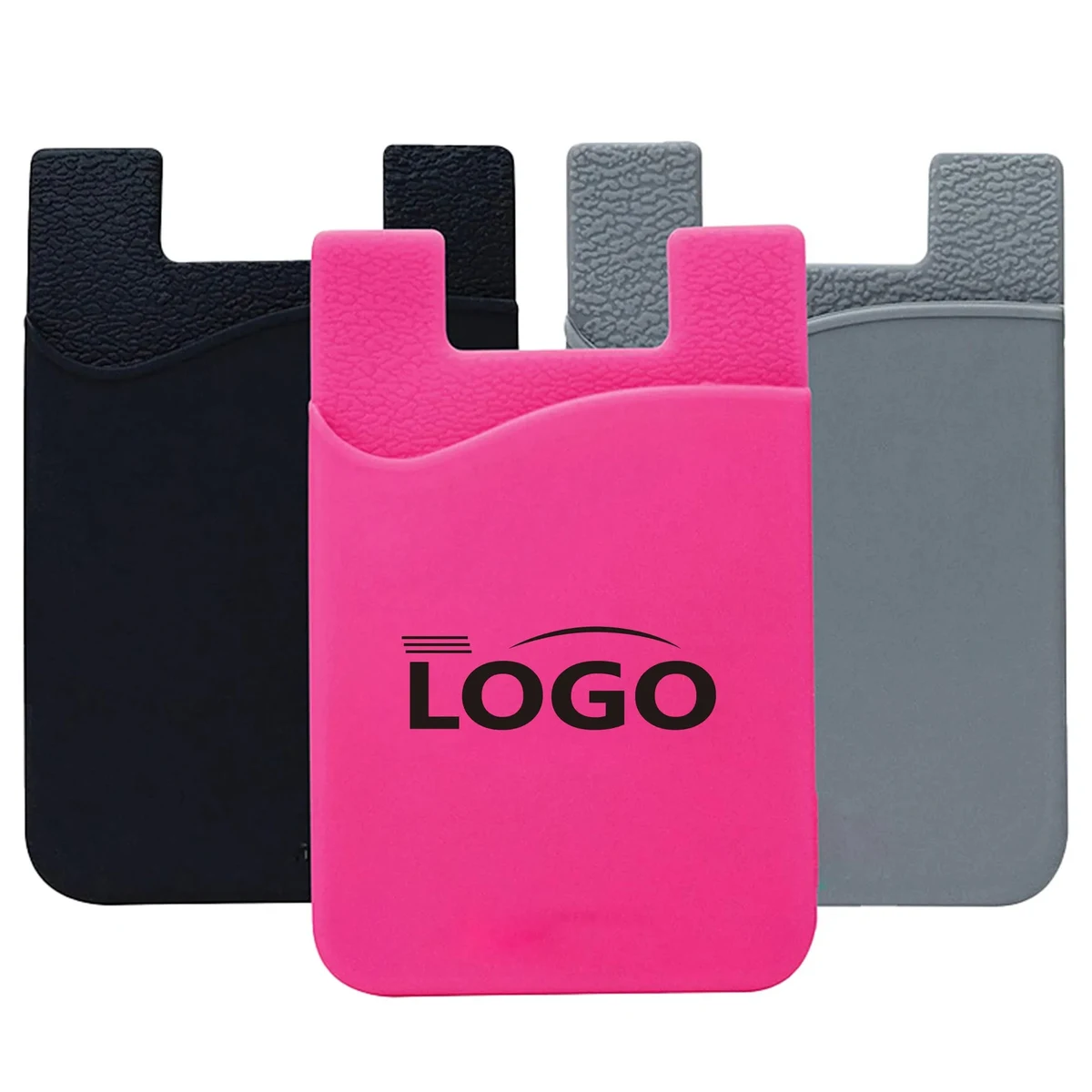 Silicone Mobile Phone Card Case Back Sticker 1