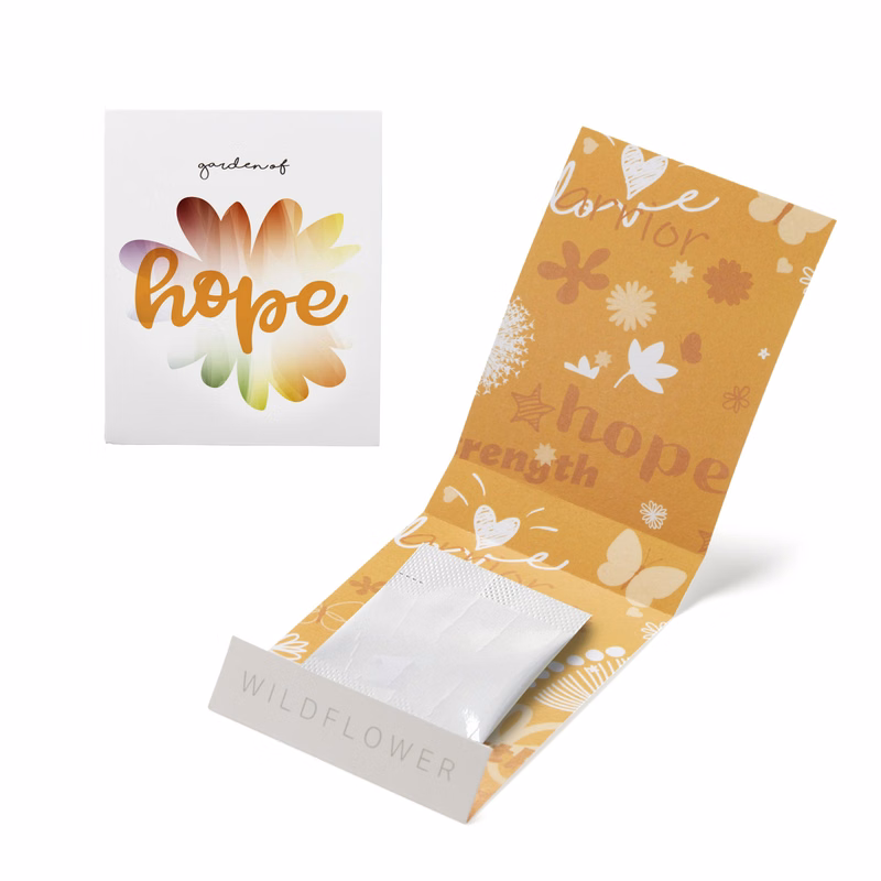 Orange Garden of Hope Matchbook