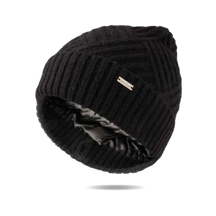 Satin Lined Beanies Assorted One Size 1