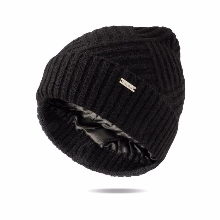 Satin Lined Beanies Assorted One Size