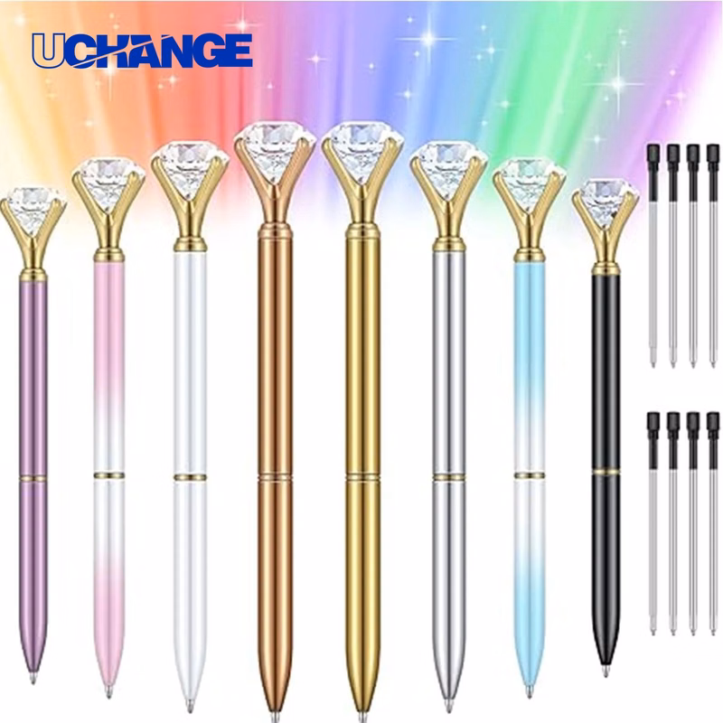 Crystal Diamond Ballpoint Pen for Fancy Gifts & Events