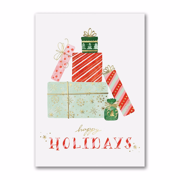 Holiday Wrap Up Card
